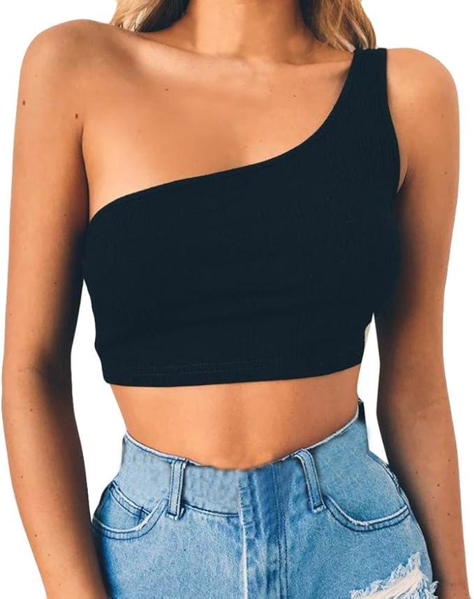 Amazon.com: Camisas de yoga sin mangas para mujer, con un ...