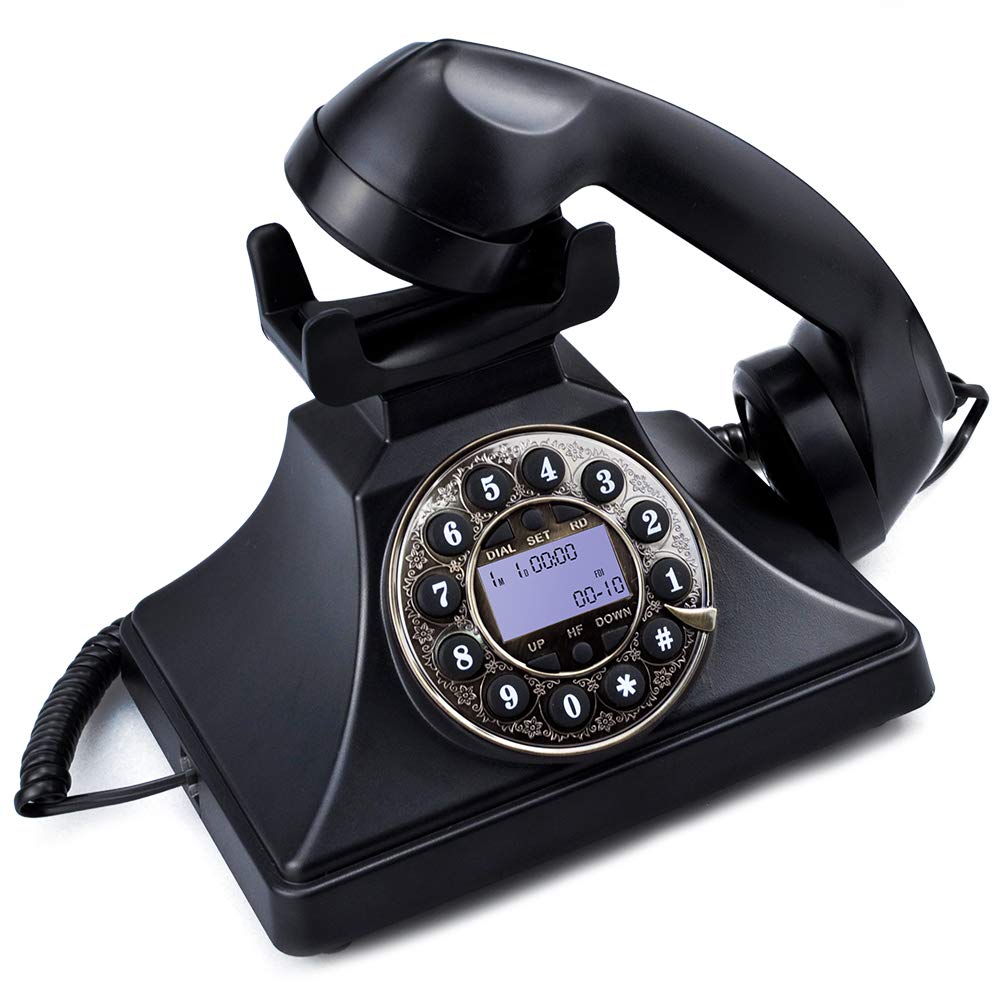 Corded Retro Landline Phone for Home IRISVO Vintage Classic Desk