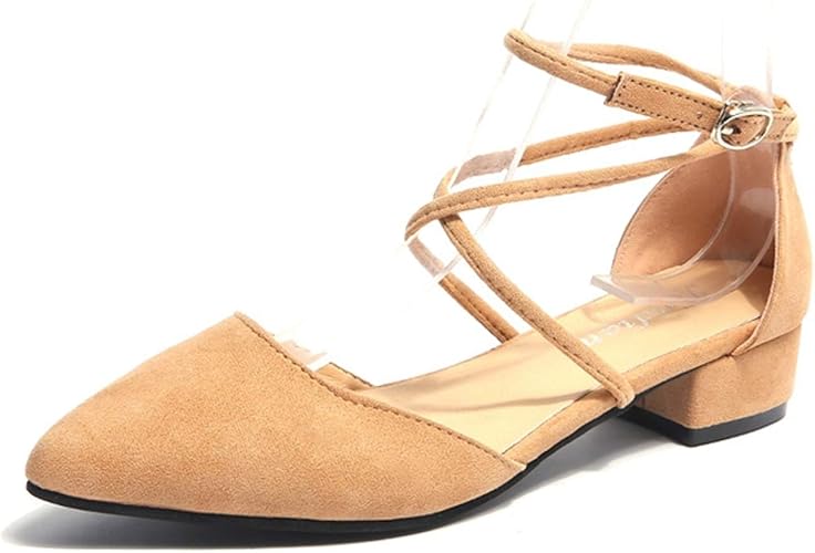 Amazon イノヤシューズ 走れるパンプス ストラップパンプス ミドルヒール 黒 大きいサイズ 痛くない レディース とんがりセパレート ローヒール パンプス アンクルストラップ かわいい 美脚 フォーマル エレガンス 通勤 ペタンココスプレ イノヤシューズ パンプス