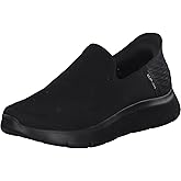Skechers Men's Go Walk Flex No Hands Hands Free Slip-Ins Sneaker, Black, 8.5