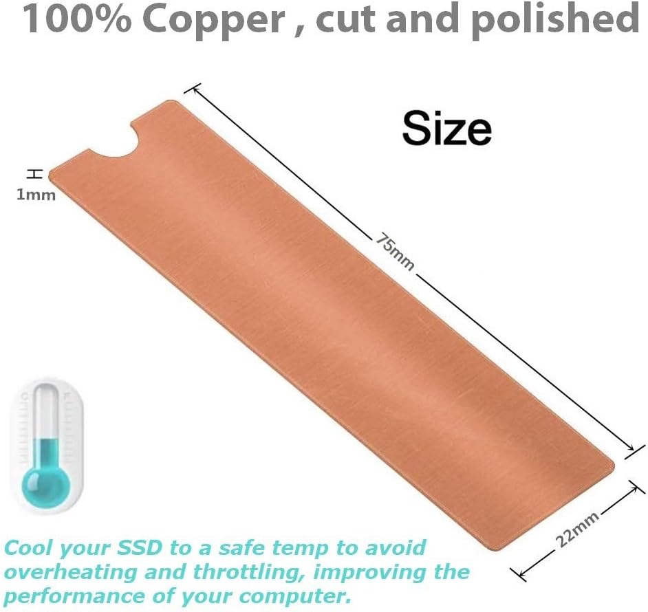 M.2 Heatsink Copper - Image 4