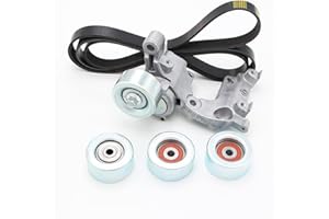 Flynsu Drive Belt Tensioner Idler Pulley Kit Replacement for 2005-2015 Toyota Tacoma 4Runner FJ Cruiser Tundra 4.0L 1GRFE