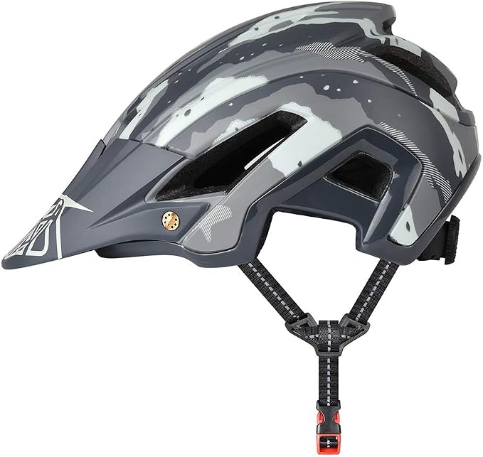 Fahrradhelm Für Roller & Mountainbike – Leicht, Verstellbar Mit Abnehmbarer Krempe Für Damen & Herren