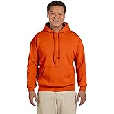 Gildan G185 7.75 oz, 50/50 Heavy Blend Hoodie M Orange