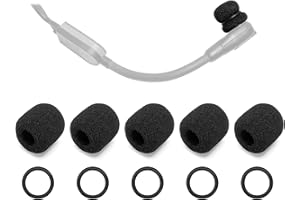 Voarmaks SM35 Mic Covers Compatible with Shure SM35, WH30, BETA 98 H/C HC Condenser Headset Microphone Covers FomWindscreen P