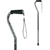 Carex Offset Designer Cane, Green