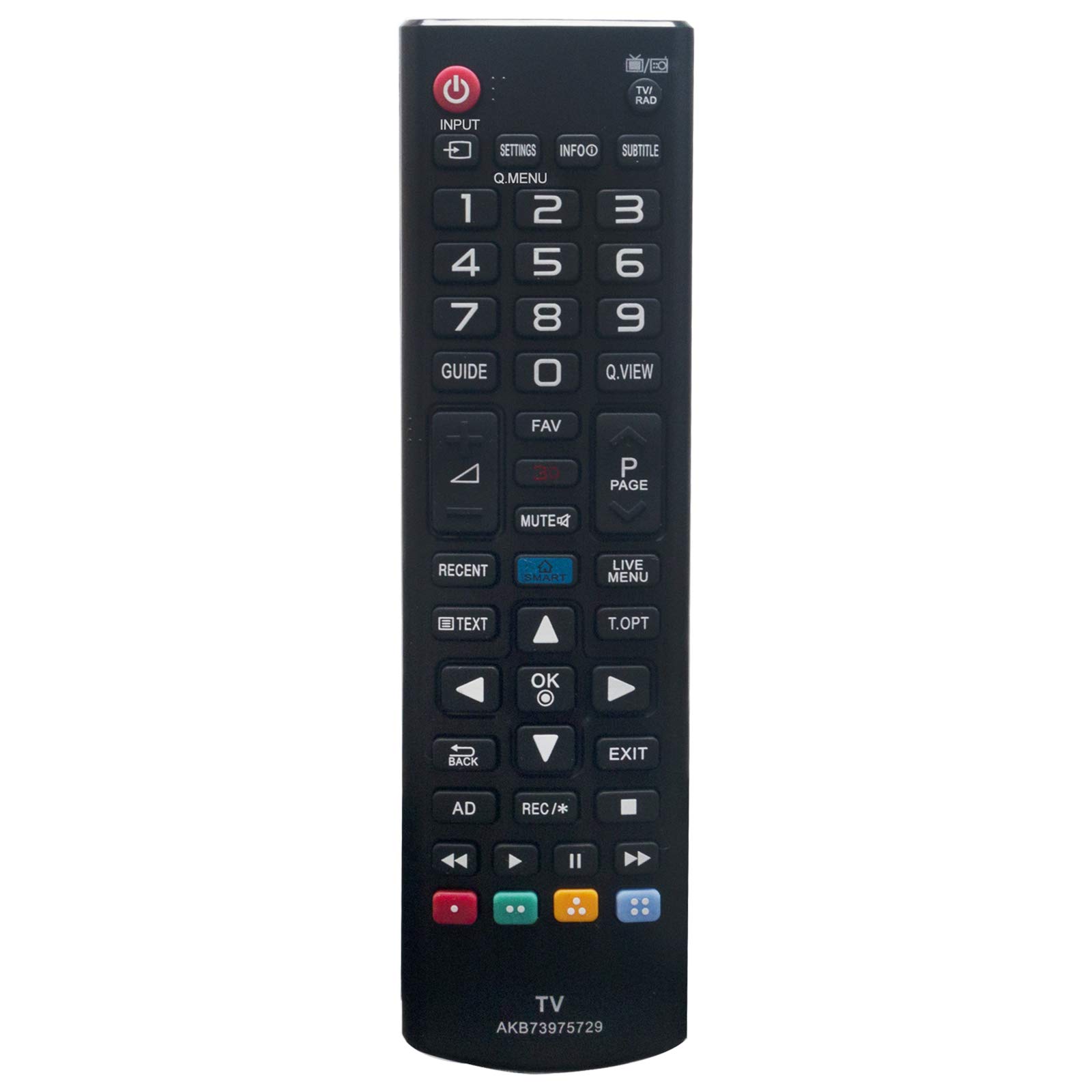 VINABTY AKB73975729 Universal Replacement Remote Fit for LG TV 42LB730V 47LB731V 49LB870V 50LB671 50LB670 55LB671 55LB679 55LB700 55LB670 55LB730 55UB850 55UB950 60LB730V 65LB730 65UB950V 65UB980