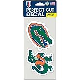 Wincraft NCAA University of Florida Perfect Cut Decal (Set of 2), 4" x 4"