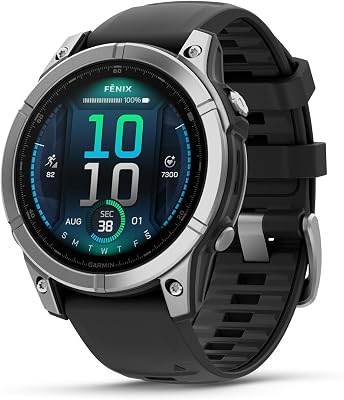 fēnix E, 47mm GPS smartwatch, Slate Grey & Black