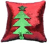 BOOBEI Two Colors Reversible Sequins Mermaid Pillow Cases 1616