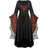 Witch Costume Women Plus Size Halloween 2025 Costumes Woman Halloween Costumes Adult Vampire Dress
