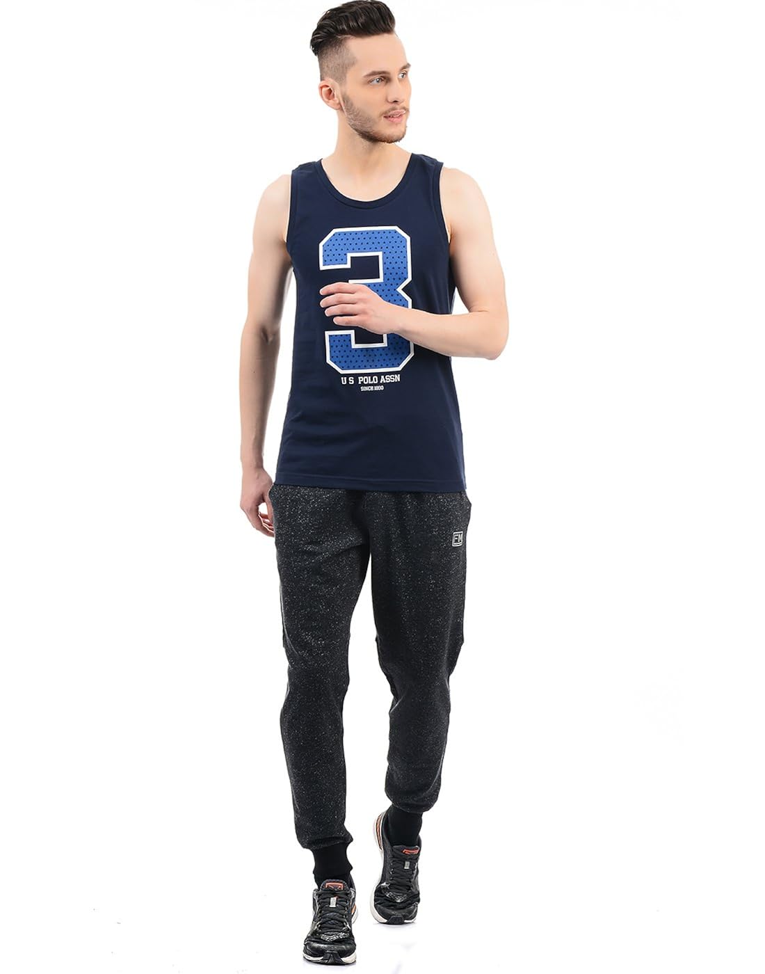 flying machine men's straight fit cotton casual trousers