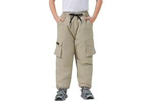 BGX Kids Snow Pants Boys Girls Winter Waterproof Baggy Pants Outdoor Windproof Snowboard Pants