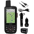 Wearable4U - Garmin GPSMAP 67i Rugged GPS Hiking Premium Handheld, 3in Display with Power Pack Bundle
