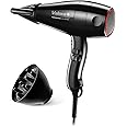 Valera, Swiss Silent Jet Light 7500, Professional Hairdryer, Ionic Hairdryer with Powerful PM Pro Motor, 6 Temperature and Airflow Settings, Flexible Anti-Twisting Cable, 1600 W, Black