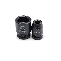 SATA 12-Piece Impact Socket Set, 1/2-Inch Drive