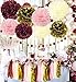 Women Birthday Party Decorations Burgundy Pink Gold/Fall in Love Bridal Shower Decorations/ Qian's Party Graduation Party Supplies/Autumn Wedding/Burgundy Party Decorations Fall