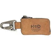Hide & Drink, Rustic Leather Car Key Holder, Headphone & Charging Cables, Memory Cards, Handmade :: Single Malt Mahogany