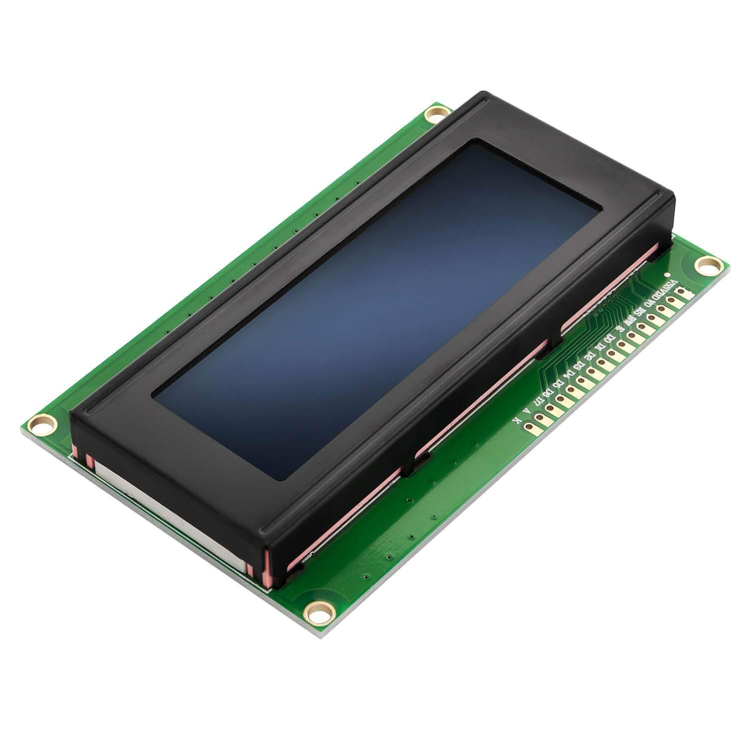 AZDelivery Compatible with HD44780 2004 4x20 Serial LCD White Character Blue Backlight Display Board 3.3V 5V Compatible with Arduino and Raspberry Pi Including E-book!