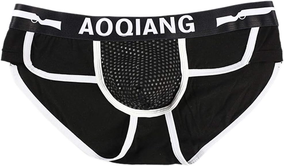 Roiper Intimates Underpants,Fashion Men's Boxer Briefs Shorts Soft Cotton Underwear Bulge Pouch Underpants (Black, Grey, White, Sky Blue, Red, Orange, Blue)
