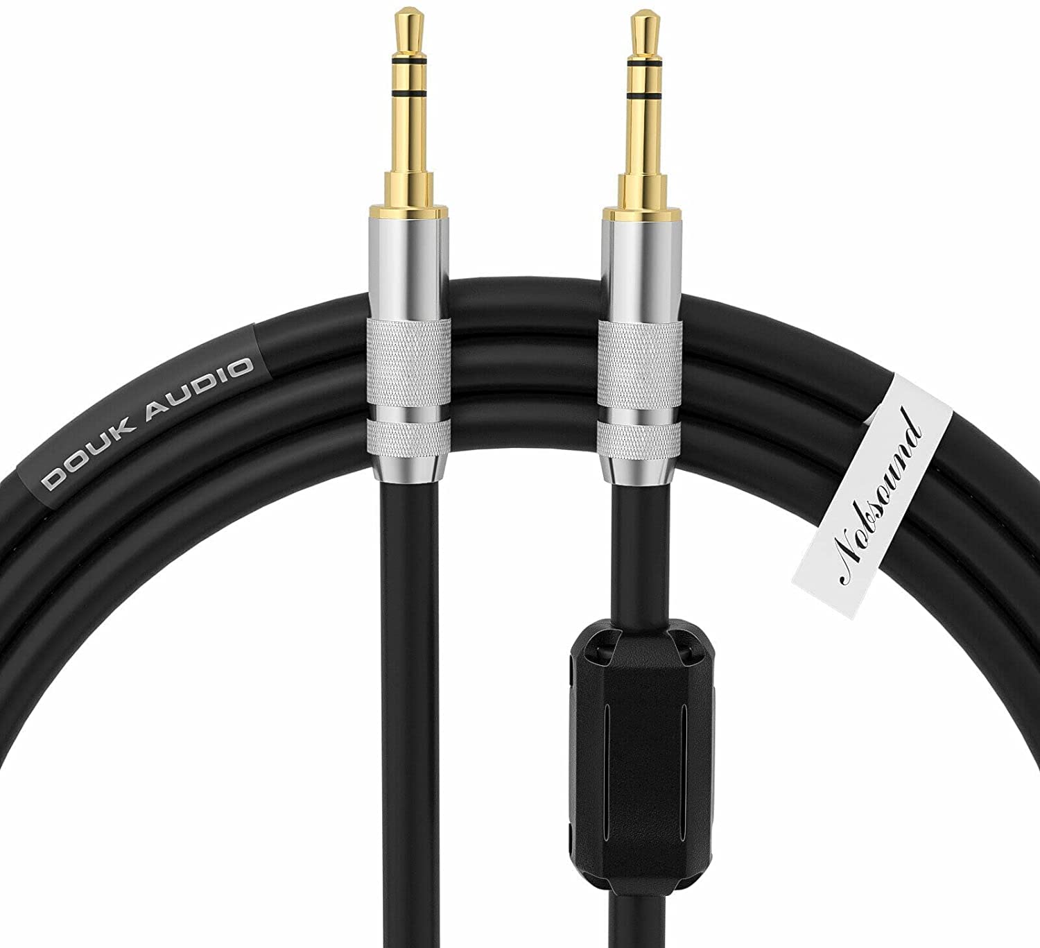 Douk Audio Stereo Audio Adapter Cable (3.5mm AUX Cable, 1 m & 3.3 ft)