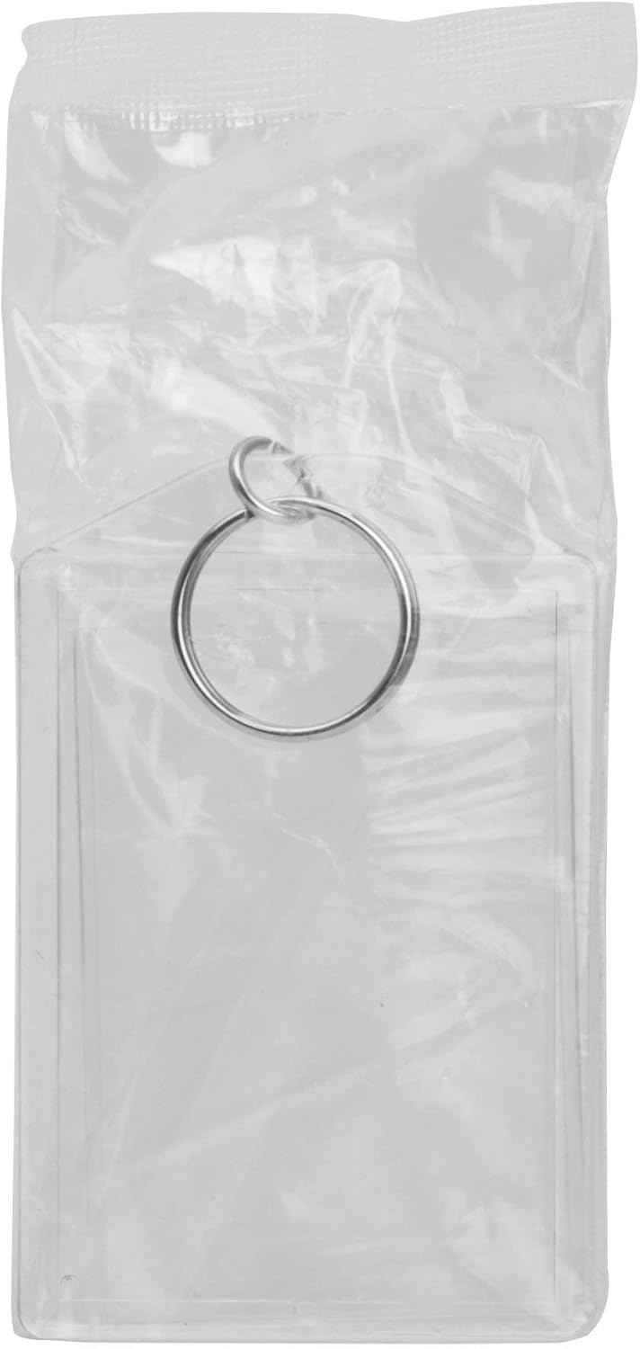 Acrylic Photo Snap-In Keychain - 25 Pack (2" x 3") at  Women’s Clothing store