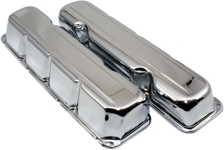 Valve Covers Valve Cover Kit Polished Aluminum AMC V8 304 360 401 for