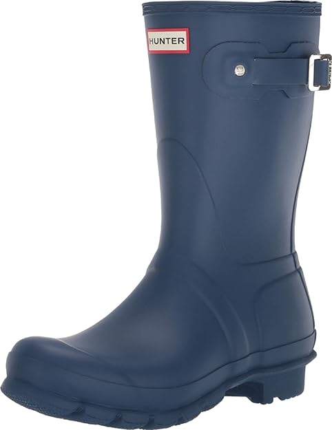 blue hunter rain boots