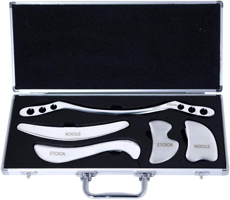 Gua Sha Massage-Werkzeug Aus Edelstahl – Schaber Für Faszien, Muskelentspannung & Akupunktur