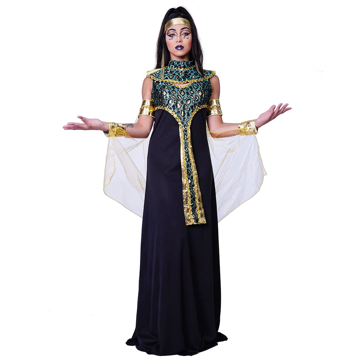 SEA HARE Adult Women Cleopatra Egyptian Queen Costume(One Size)