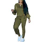 2 piece ruffle sweatsuit
