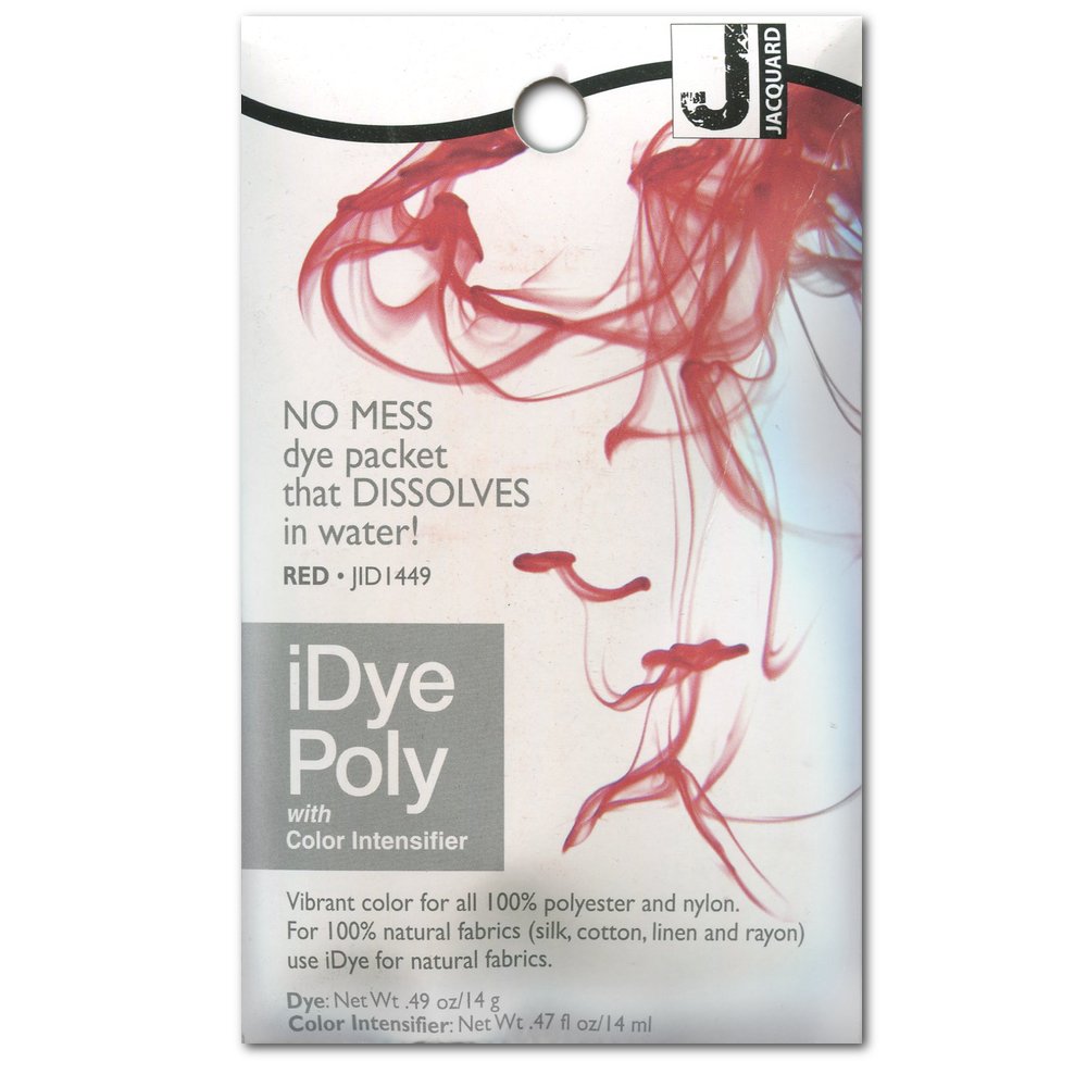 Jacquard iDye Poly Red