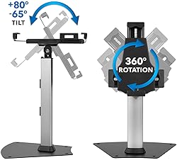 Mount-It! iPad Stand, Secure Universal Tablet Kiosk