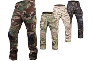 ELITE TRIBE Emerson Airsoft Hunting Tactical Pants Combat Gen3 Pants with Knee Pads
