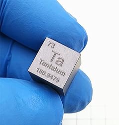 Tantalum Cube - 10mm Pure Metal Element Cubes