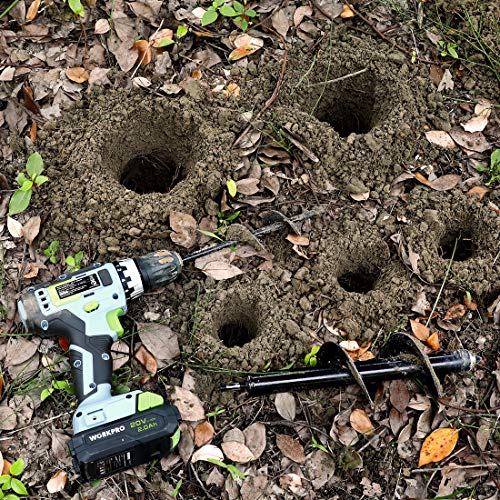 WORKPRO 2-Piece Auger Drill Bit, 1.6\