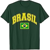 Brazil Brazilian Flag Brasil T-Shirt