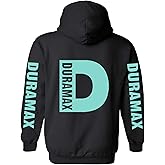 Gawx Tee Duramax Hoodie Sweatshirt Front and Back Sweater Hoodie S-5XL