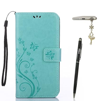 Samsung Galaxy A3 ( 2017 ) Hülle, Samsung Galaxy A3 ( 2017 ) Schutzhülle, Alfort Lederhülle PU Leder Tasche Cover Wallet Case