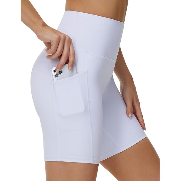 UIUO-UIPEU High Waisted Biker Shorts For Women Workout Athletic