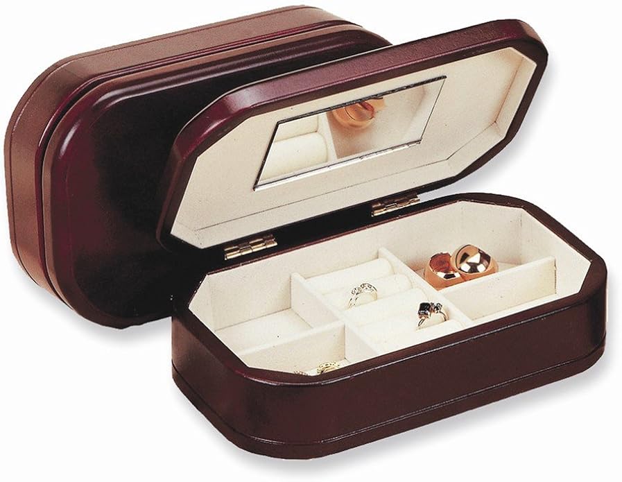 Cherry Finish Jewelry Box Jewelry
