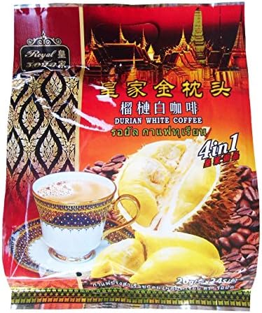 Royal Durian White Coffee, ,480g (20g.ร 24 Sachets)