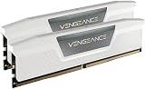 Corsair Vengeance DDR5 32GB (2x16GB) 5200MHz C40 Intel Optimised Memory White view 2