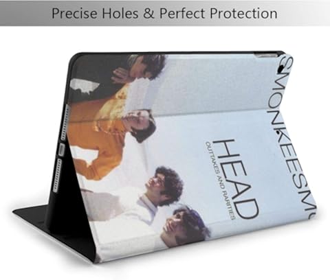 Wehoiweh The-Monkees Carcasa antiarañazos delgada y ligera con soporte ajustable, función de reposo/despertador, protección trasera para iPad Air3 10.5 iPad 7ª 10.2 talla única