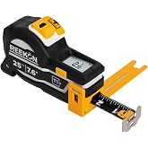 REEKON T1M Utility 25 ft Digital Tape Measure for the Job Site | 1/32&rdquo; Accuracy, 1,000+ Measurement Memory with Bluetooth Sharing, LCD Display, Marking Square, 150+ Hour Battery