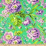 Amy Butler Love Bliss Bouquet Emerald Fabric By The Yard