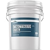 Earthborn Elements Diatomaceous Earth (5 Gallon), Resealable Bucket Pure Freshwater Amorphous Silica