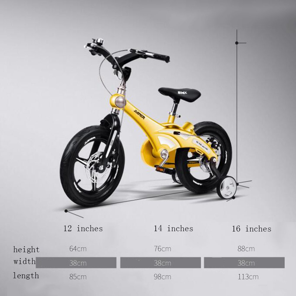 イエロー Inch イエロー いえろ Yangfei 12 212歳 12 14 16インチ子供用自転車少年少年バイク自転車2 9歳自転車ベビーカーの 自転車 いえろ B07dwrxjv9 子ども用自転車 Inch 12 子ども用自転車 おまけ付 Rumble Media