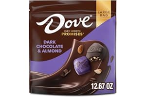 DOVE PROMISES Individually Wrapped Almond & Dark Chocolate Candy Assortment, 12.67 oz Bag