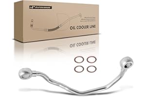 A-Premium Front Upper Engine Oil Cooler Line Hose Assembly Compatible with Toyota Camry RAV4 Tundra 4Runner Highlander Venza 